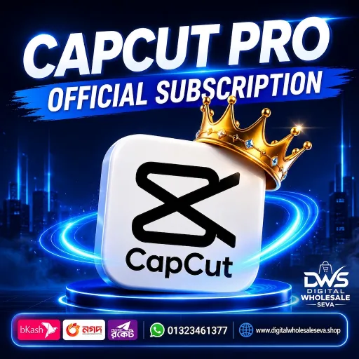 CapCut Pro Official Subscription - 1 Month